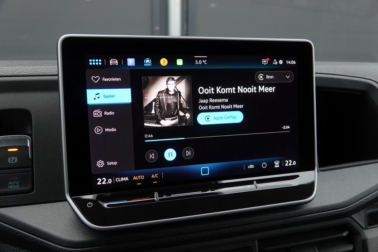 Volkswagen CRAFTER L3H2 177Pk Aut. | 2x Schuifdeur | Nieuw Model | 10,4" Display | 19'' | Indium Grey