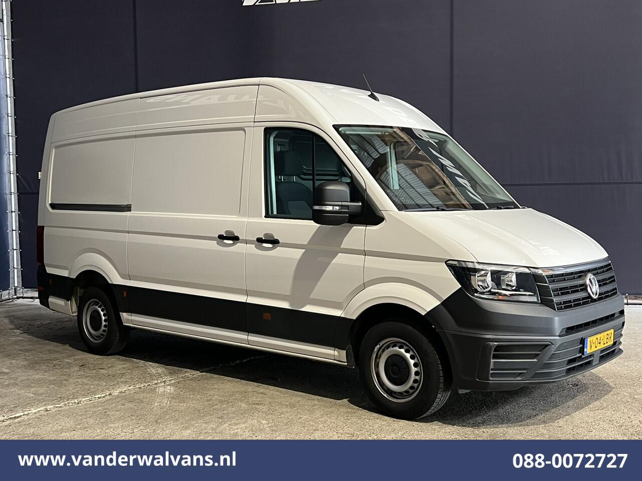 Volkswagen CRAFTER 2.0 TDI 141pk L3H3 (L2H2) Euro6 Airco | Massagestoel | Camera | Apple Carplay | Cruisecontrol Chauffeursstoel, Android Auto, 2800kg trekvermogen
