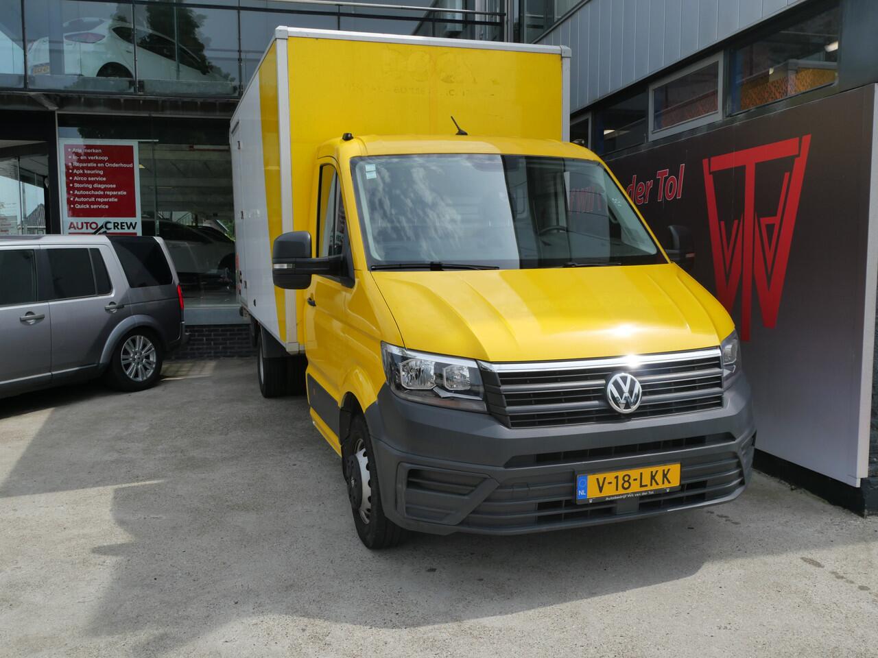 Volkswagen CRAFTER 2.0 TDI BAKWAGEN | DHOLLANDIA LAADKLEP | NAVIGATIE | AIRCO | 3.5T | EURO 6!!