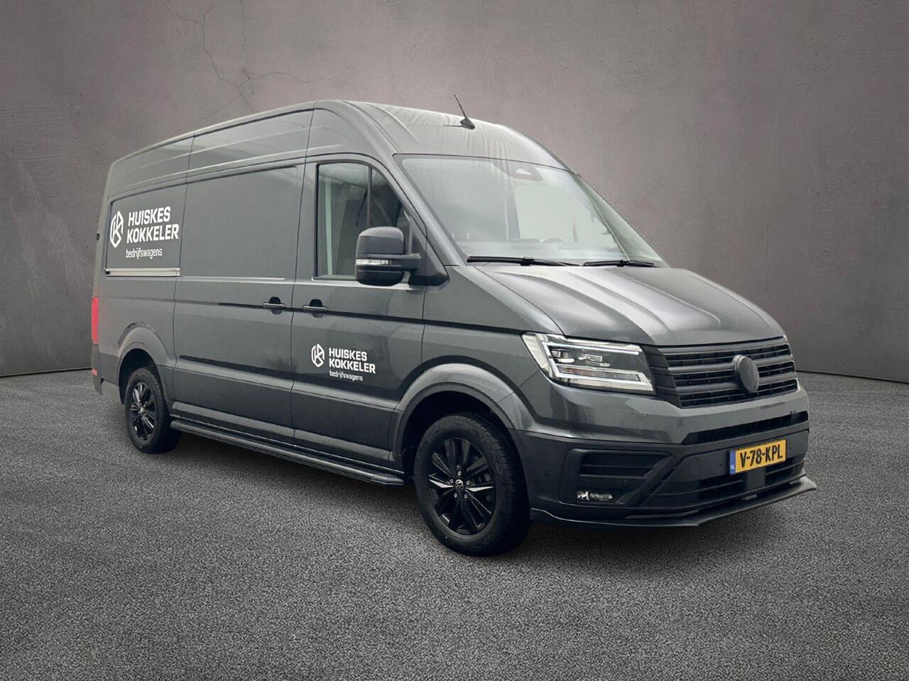 Volkswagen CRAFTER 35 2.0 TDI 177pk L3H3 Exclusive | LED-koplampen | ACC| Sidebars black | 17" wielen black | Trekhaak | Navigatie | Trekhaak | Betimmering | Stoelverwarming | Stuurverwarming