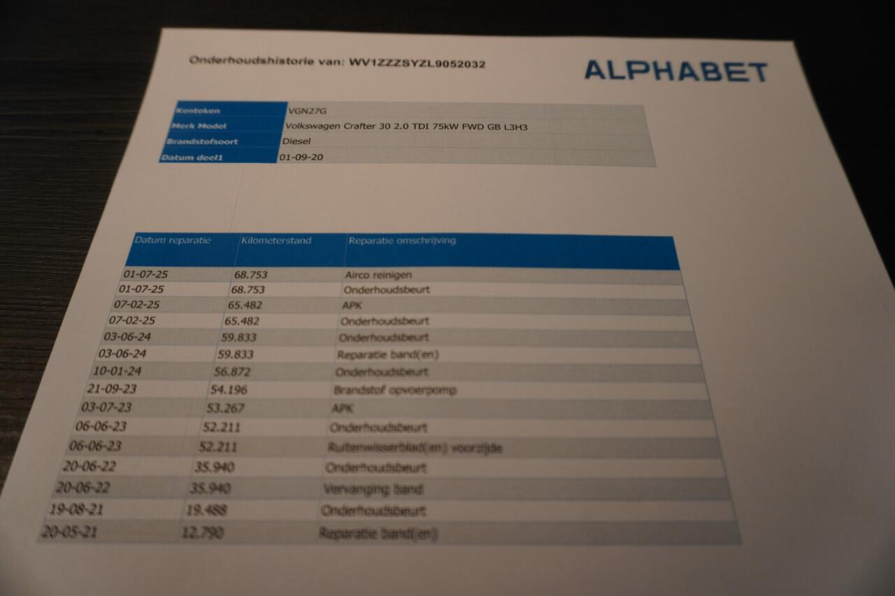 Volkswagen CRAFTER 2.0 TDI L3H3 EURO 6 - Airco - Navi - Cruise - ¤ 21.950,- Excl.