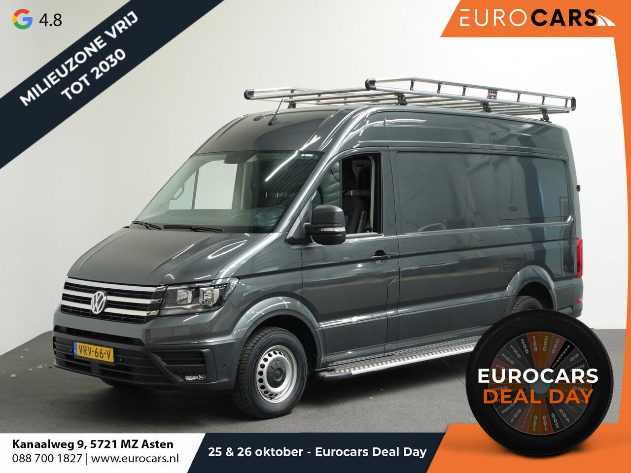 Volkswagen CRAFTER 30 2.0 TDI L3H3 Highline Trekhaak Apple Carplay Navigatie Cruise Control Camera MF Stuurwiel imperiaal + Trap