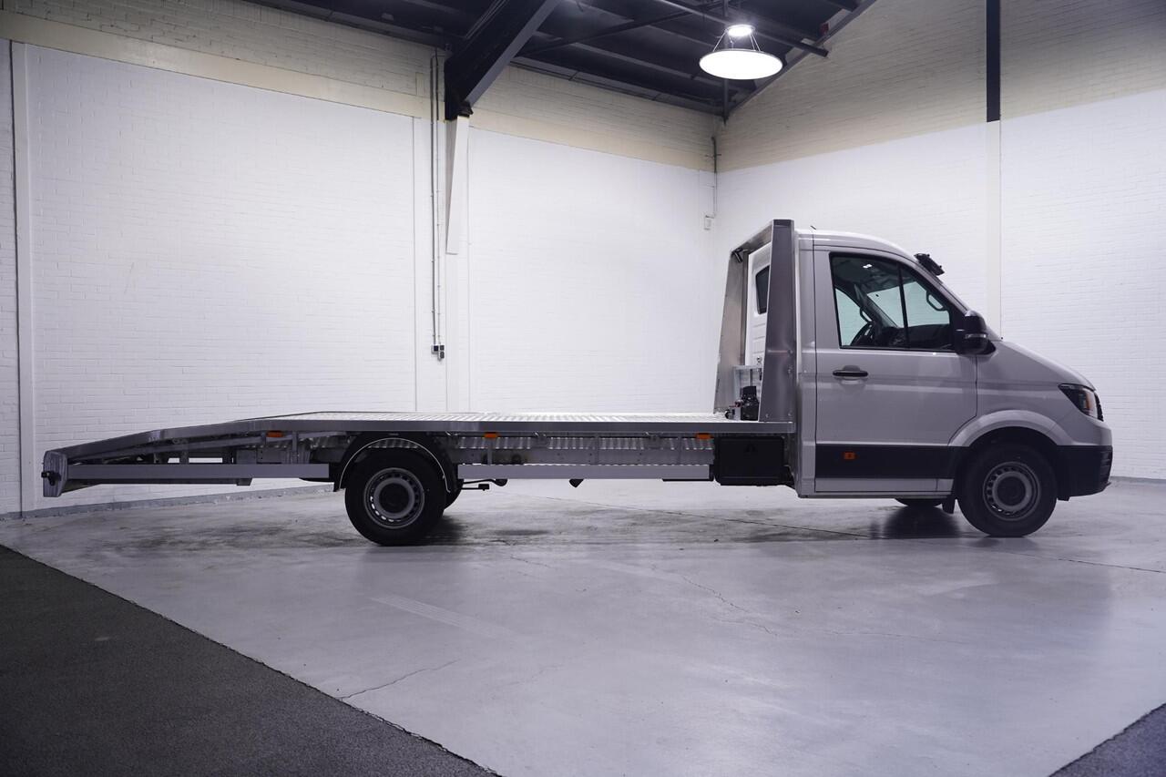 Volkswagen CRAFTER 2.0 TDI 140 pk L4 Autotransporter Airco, Cruise Control, Trekhaak 3.000 kg, BPM vrij, 3-Zits