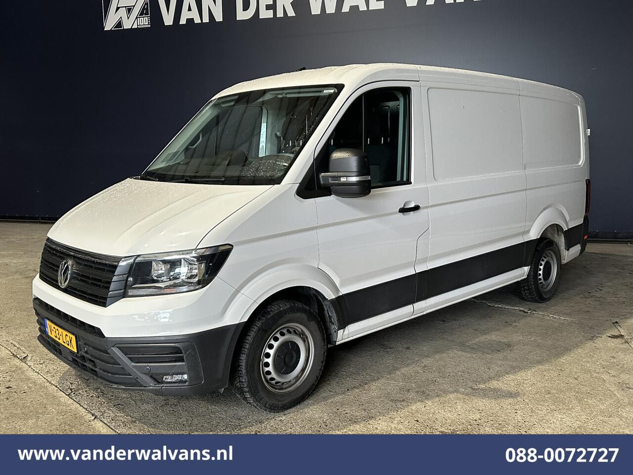 Volkswagen CRAFTER 2.0 TDI 141pk L3H2 L2H1 Euro6 Airco | Camera | Navigatie | 3000kg trekhaak Apple Carplay, Android Auto, Parkeersensoren, Bijrijdersbank