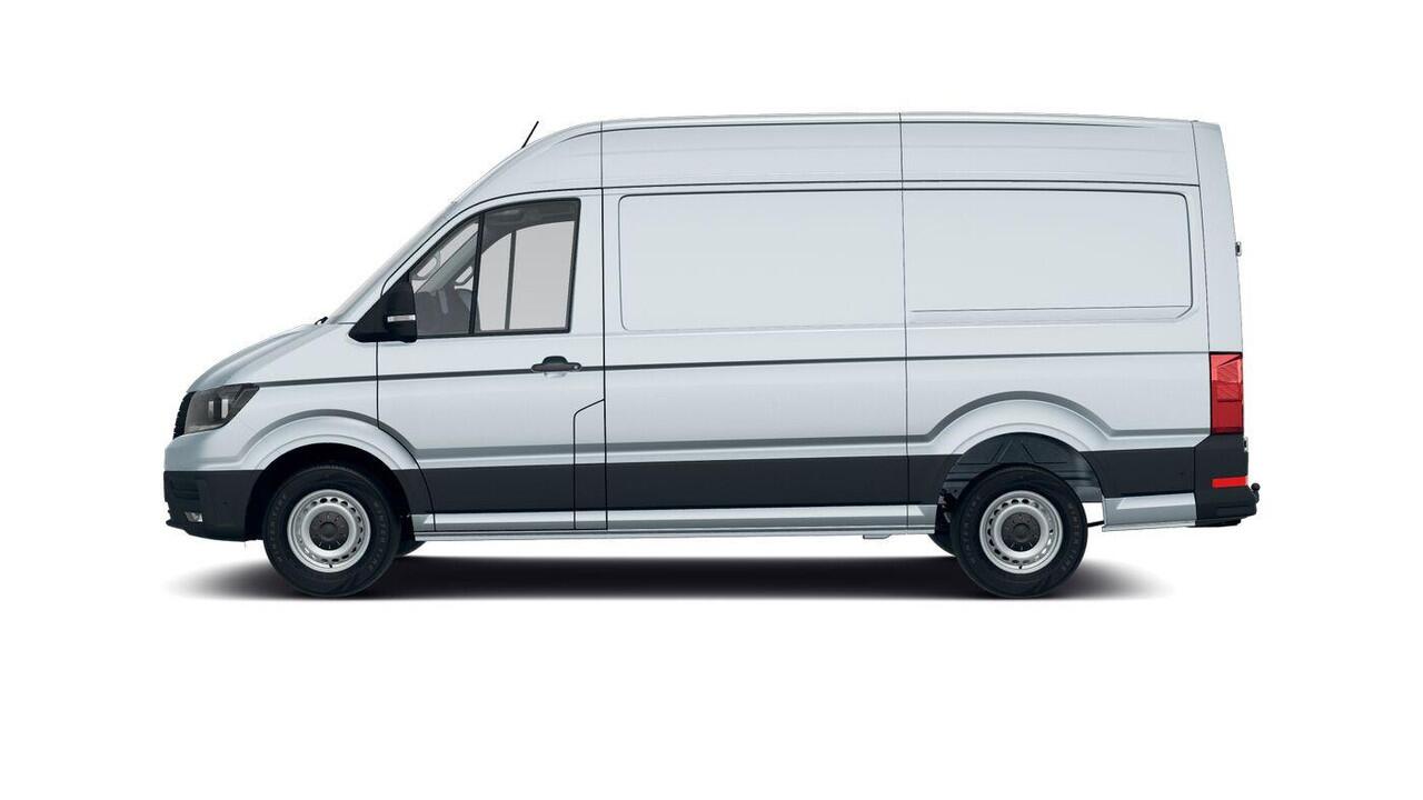Volkswagen CRAFTER Highline L3H3 140pk automaat GVW 3.5T BPM vrij | bijrijdersbank | park assist | trekhaak | navigatiepakket