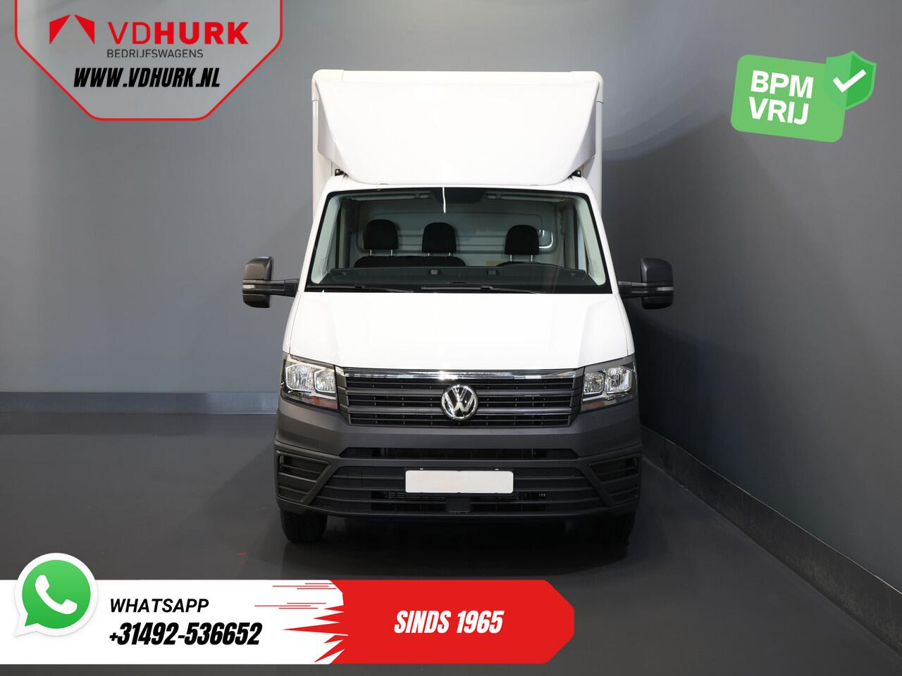 Volkswagen CRAFTER 35 2.0 TDI 180 pk DSG Aut. 350x208x210 Laadklep/ Spoiler/ Navi/ Carplay/ Camera/ Airco