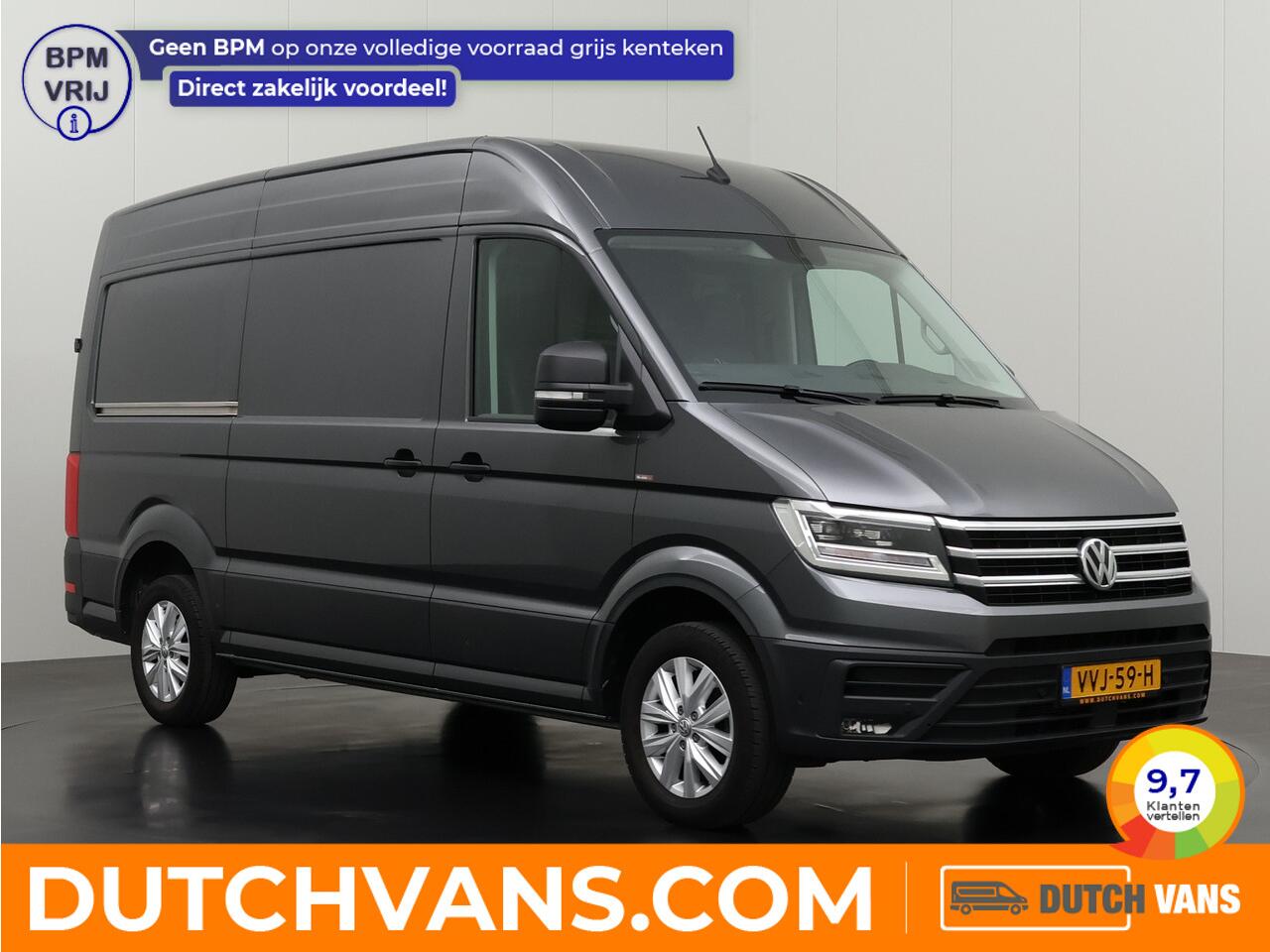 Volkswagen CRAFTER 2.0TDI 140PK DSG Automaat L3H3 Exclusive 75" Led | Leder | Navigatie | Camera | Airco | Cruise