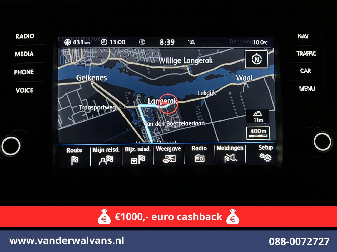 Volkswagen CRAFTER 2.0 TDI 140pk Automaat L4H3 L3H2 Euro6 Airco | Navigatie | Apple carplay | Camera Cruisecontrol, android auto, parkeersensoren, bijrijdersbank, 270 gr. achterdeuren