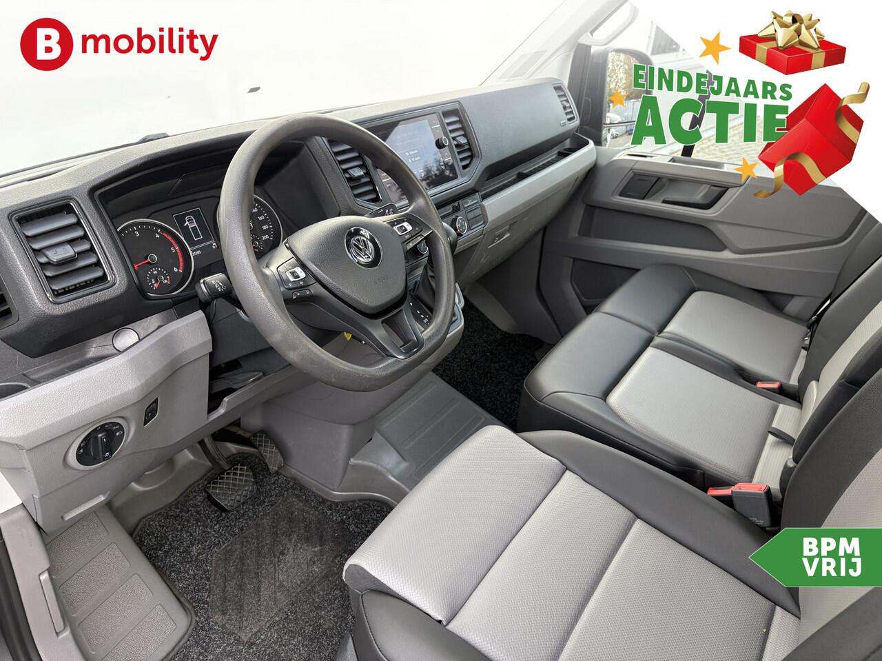 Volkswagen CRAFTER 35 2.0 TDI Automaat L3 Laadbak Highline Pick-Up Trekhaak 3000kg | Apple CarPlay | Achteruitrijcamera | Cruise Control