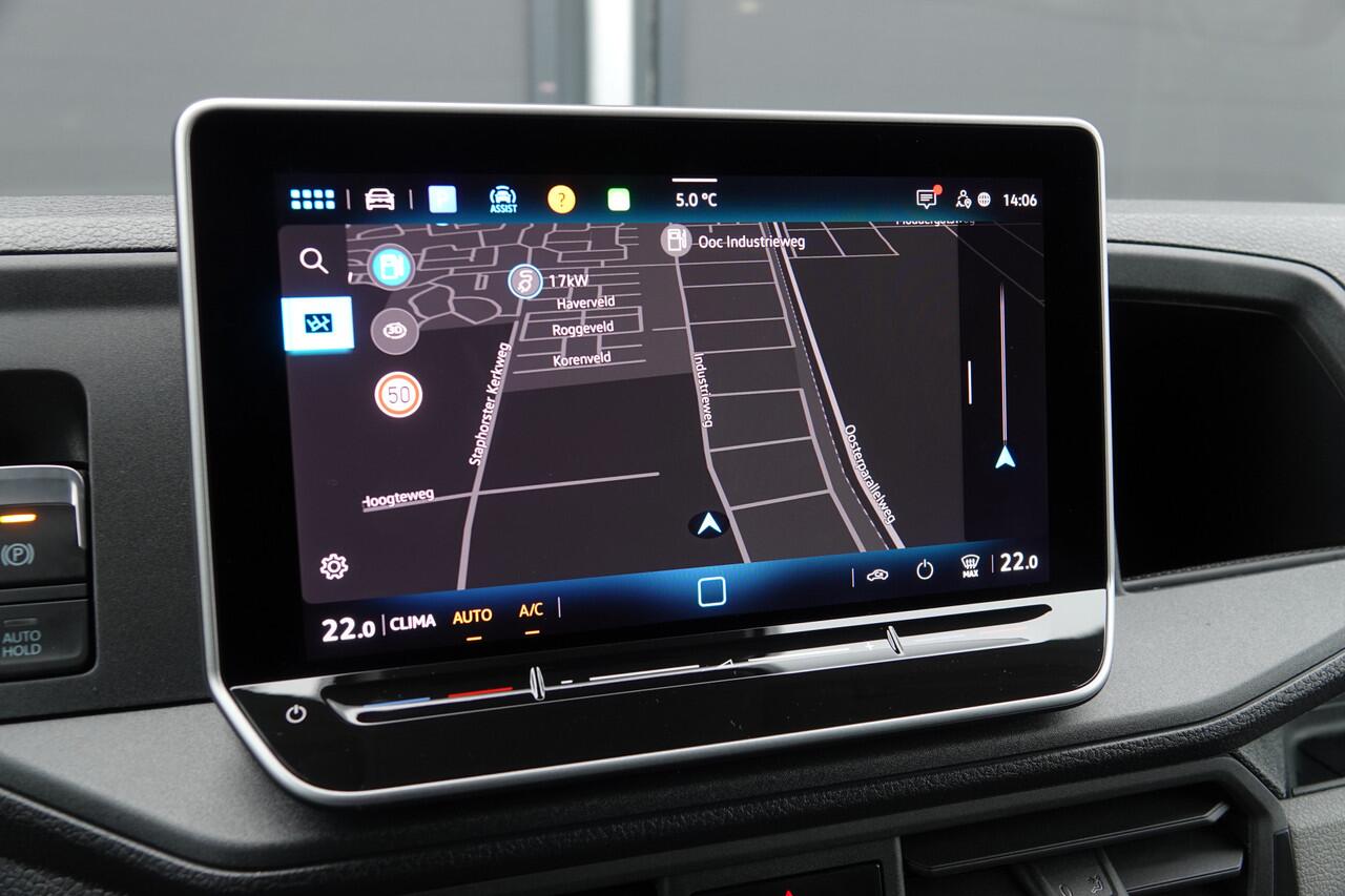 Volkswagen CRAFTER L3H2 | 177Pk Aut. | Dubbele Cabine | 2x Schuifdeur | Nieuw Model | 10,4'' Navigatie | 19'' | Oyster Silver