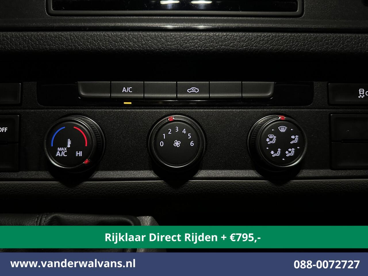 Volkswagen CRAFTER 2.0 TDI 140pk L3H3 L2H2 Euro6 *Rijklaar Direct Rijden* Airco | Navigatie | Apple Carplay | Android Auto | Cruisecontrol Bijrijdersbank, 3000kg trekvermogen, zilver
