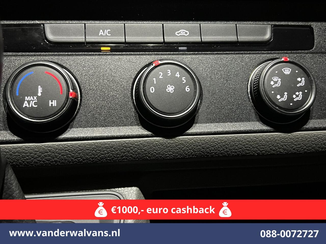 Volkswagen CRAFTER 2.0 TDI 140pk Automaat L4H3 L3H2 Euro6 Airco | Navigatie | Apple carplay | Camera Cruisecontrol, android auto, parkeersensoren, bijrijdersbank, 270 gr. achterdeuren