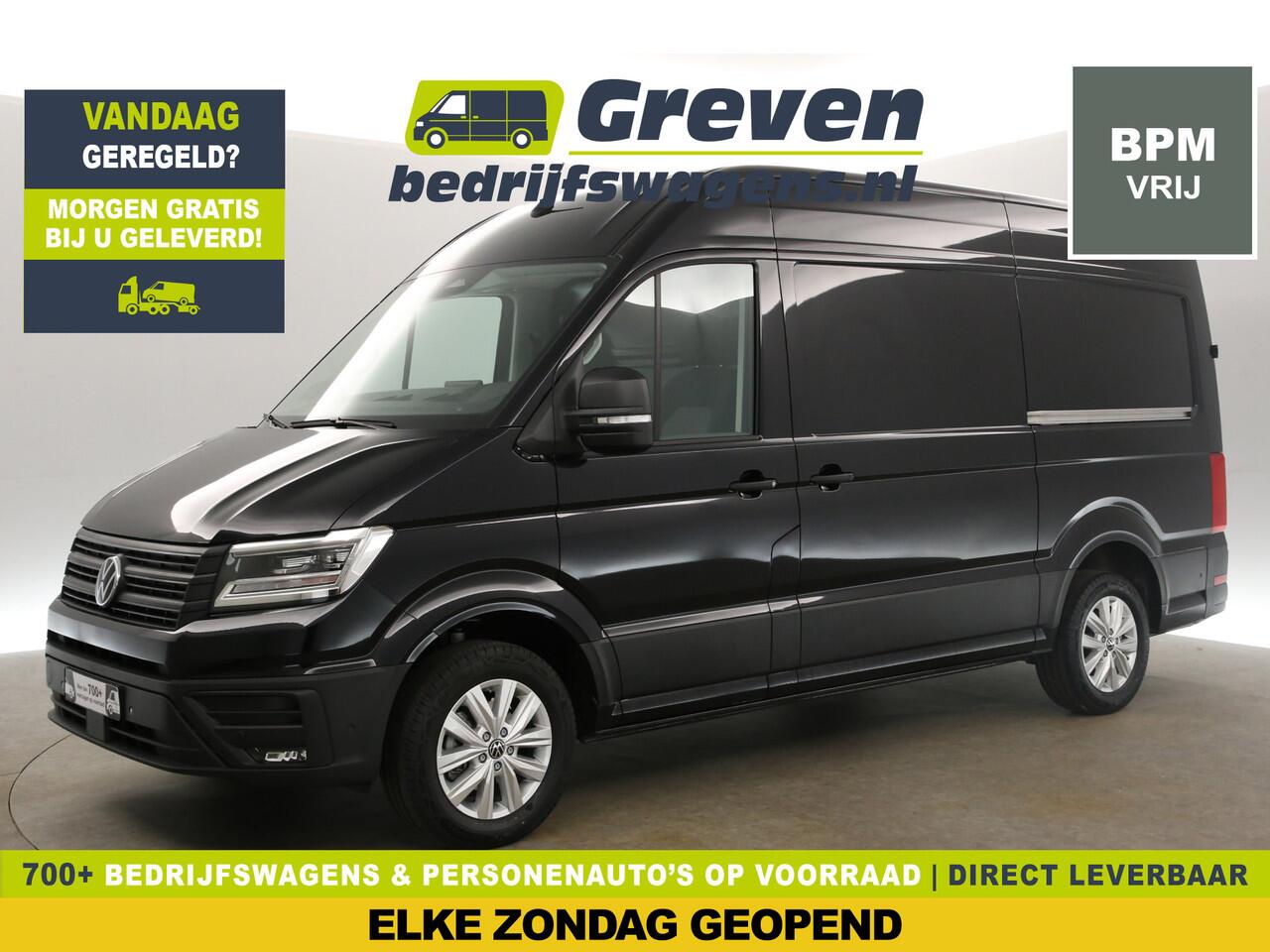 Volkswagen CRAFTER 2.0 TDI DSG HIGHLINE EXCLUSIVE L3H3 | FACELIFT MODEL | BPM VRIJ | NIEUW 3000KG TREKHAAK VIRTUAL ADAPTIVE CRUISE LED 140PK CARPLAY 17"LMV