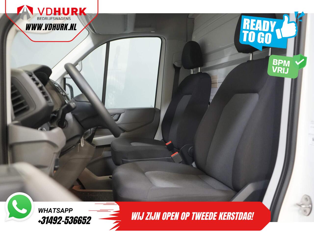 Volkswagen CRAFTER 50 165 pk Effer 352S Kraan/ Crane/ Kran/ Autokran/ PTO/ Open laadbak/ Dubbel Lucht