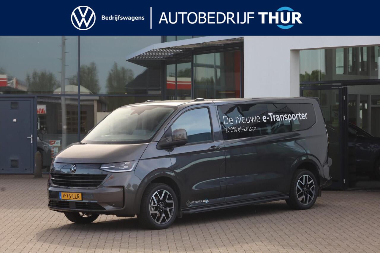 Volkswagen E-Transporter 32 L2H1 Bulli 64 kWh 286PK / 210kW, Achteruitrijcamera (Area View), LED Matrix IQ.Light, verwarmbare voorstoelen, Apple Carplay & Android Auto, achteruitrijcamera, adaptive cruise control met Stop & Go, navigatie, dynamische grootlichtassistent, volledig 