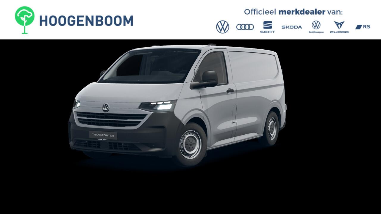 Volkswagen E-Transporter Bedrijfswagens Bestelwagen L1 218pk 64kWh Elektrische aandrijving | Bijrijdersbank | Trekhaak, vast | Navigatiesysteem 13" met draadloos App-Connect | Achterdeuren zonder ruit |