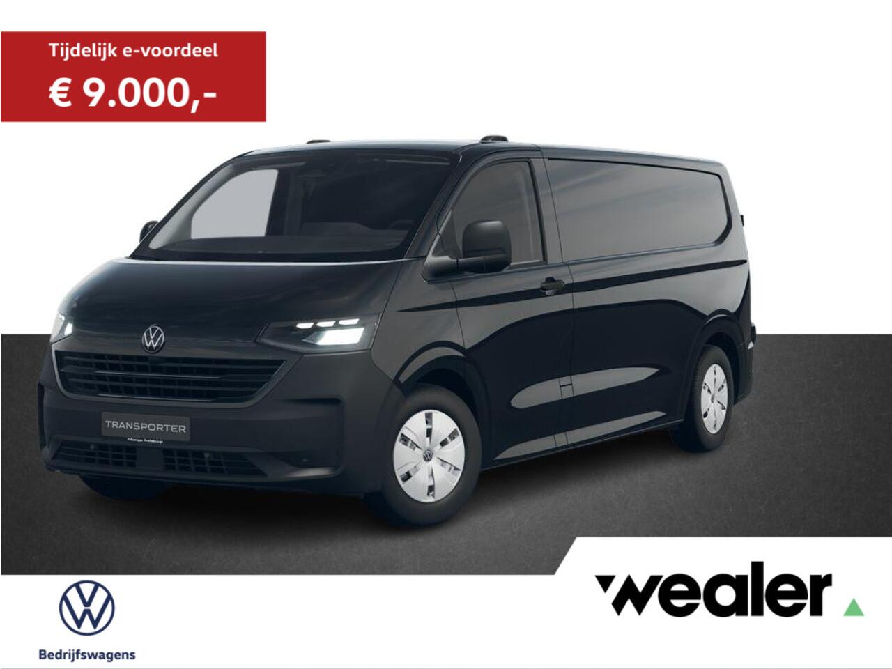 Volkswagen E-Transporter Bedrijfswagens Life Intro L2 Elektromotor 160 kW (218 pk) 3500 mm e-transporter