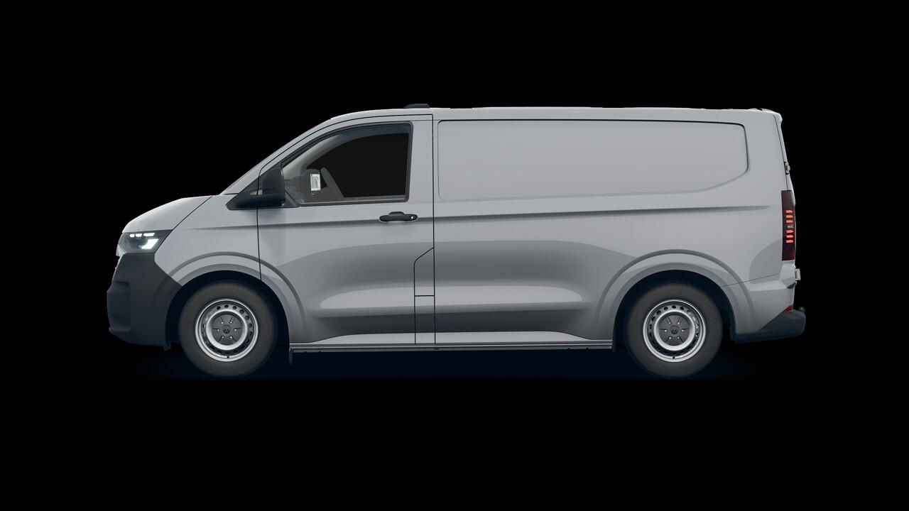 Volkswagen E-Transporter Bedrijfswagens Bestelwagen L1 218pk 64kWh Elektrische aandrijving | Bijrijdersbank | Trekhaak, vast | Navigatiesysteem 13" met draadloos App-Connect | Achterdeuren zonder ruit |