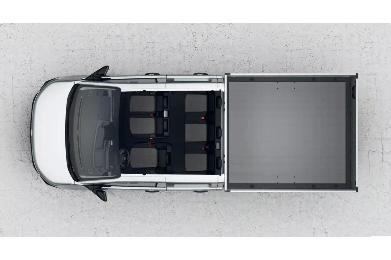 Volkswagen E-Transporter Bedrijfswagens Pick-up Dubbele Cabine 100 kW (136 pk) 64 kWh Elektrische aandrijving R | Pick Up | Trekhaak, vast | Dubbele Cabine | Robuust kunstleder | Bijrijdersbank |