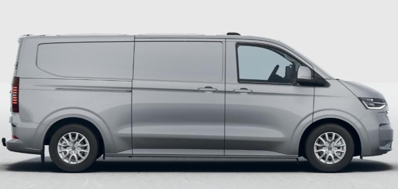 Volkswagen E-Transporter Bedrijfswagens Style L2 218pk 64kWh Elektrische aandrijving | Schuifdeur rechts, met elektrische sluithulp | Navigatiesysteem 13" met draadloos App-Connect | IQ.LIGHT - LED matrix koplampen | Geavanceerde grootlichtregeling (Dynamic Light Assist) |
