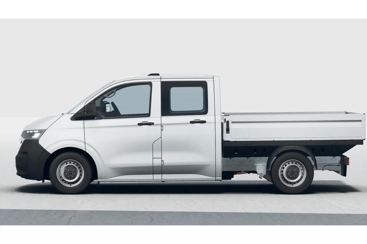 Volkswagen E-Transporter Bedrijfswagens Pick-up Dubbele Cabine 100 kW (136 pk) 64 kWh Elektrische aandrijving R | Pick Up | Trekhaak, vast | Dubbele Cabine | Robuust kunstleder | Bijrijdersbank |