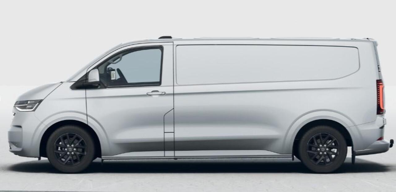 Volkswagen E-Transporter Bedrijfswagens Bulli L2 286pk 64kWh Elektrische aandrijving | Accu 95Ah (AGM) | Lichtmetalen velgen 17" (6,5 J 17) "Le Mans" (glanzend zwart) | Achterdeuren zonder ruit | Binnenspiegel met digitaal display en dashcamfunctie via app |