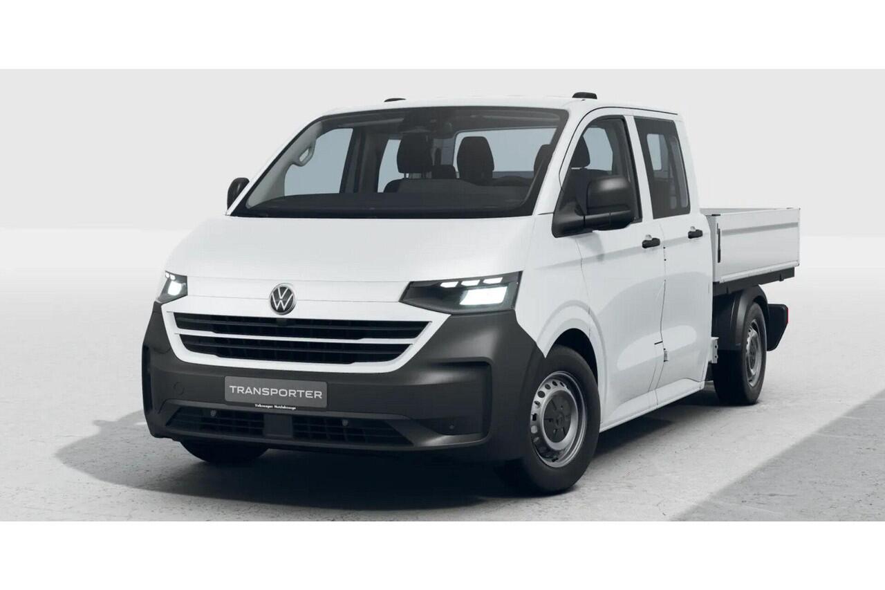 Volkswagen E-Transporter Bedrijfswagens Pick-up Dubbele Cabine 100 kW (136 pk) 64 kWh Elektrische aandrijving R | Pick Up | Trekhaak, vast | Dubbele Cabine | Robuust kunstleder | Bijrijdersbank |
