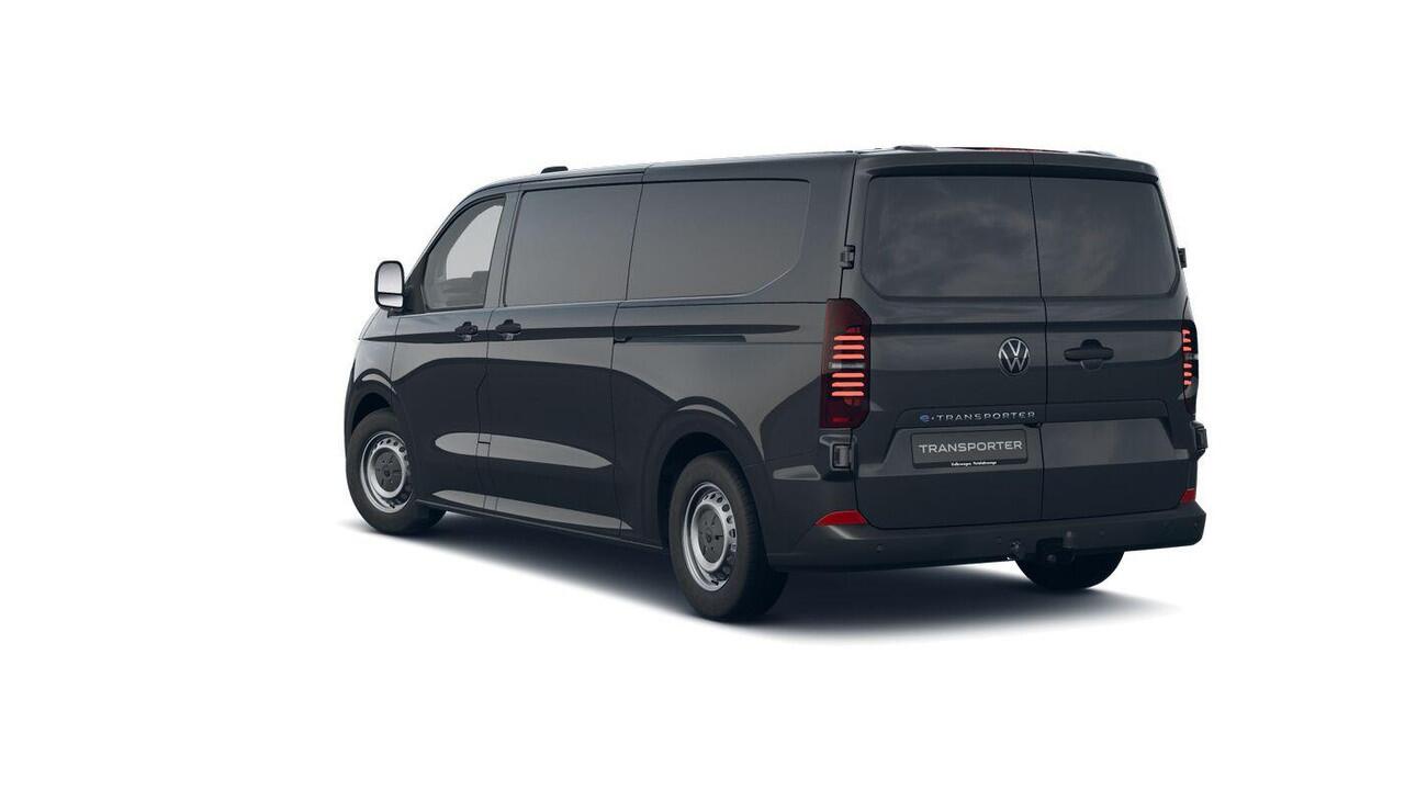 Volkswagen E-Transporter L2 160kW 218pk | Trekhaak | Navigatie | 2x Schuifdeur | Apple Carplay/Android Auto | Alarm | All season banden