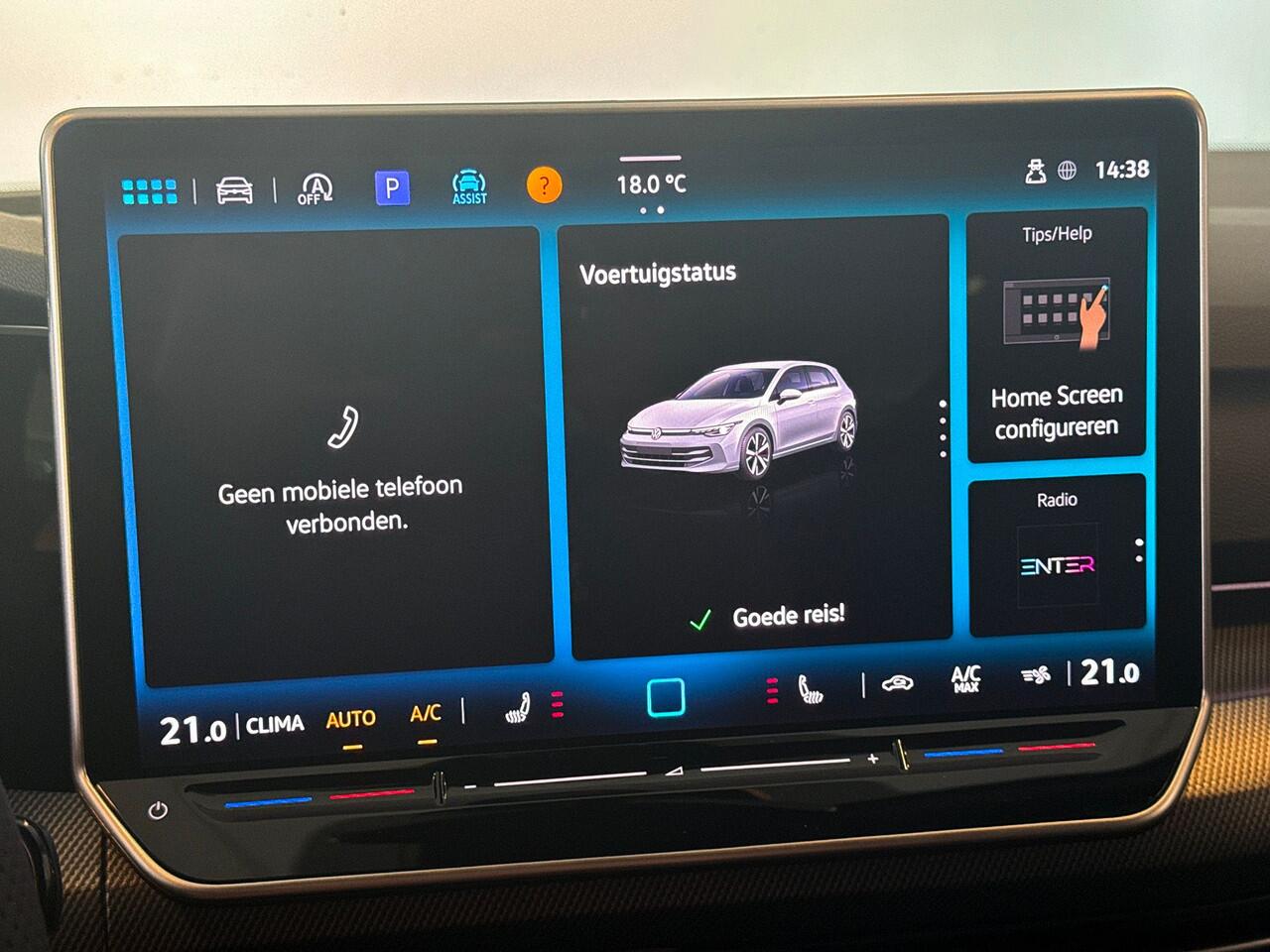 Volkswagen GOLF 1.5 eTSI 150pk DSG R-Line Assistance Pakket incl. 'Side Assist' / Matrix-ledlampverlichting /