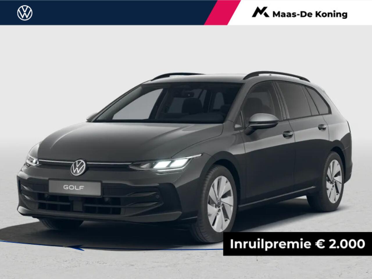 Volkswagen GOLF variant Life Edition 1.5 eTSI 116 pk 7 versn. DSG · Achteruitrijcamera · draadloze telefoonlader · Trekhaak inklapbaar, met elektrische ontgrendeling ·