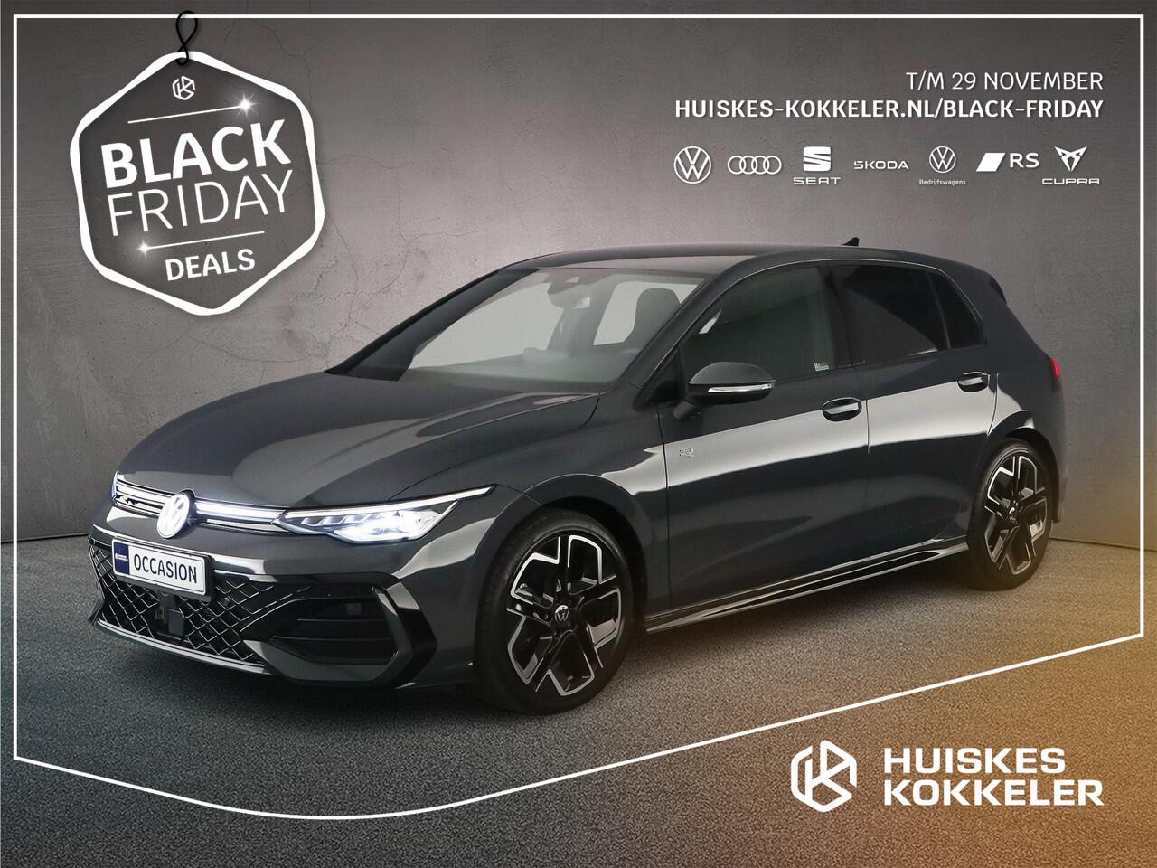 Volkswagen GOLF R-Line Edition 1.5 eTSI 150pk DSG Automaat Achteruitrijcamera, Adaptive cruise control, Navigatie, LED koplampen, Stuurwiel verwarmd, Parkeersensoren, Stoelverwarming