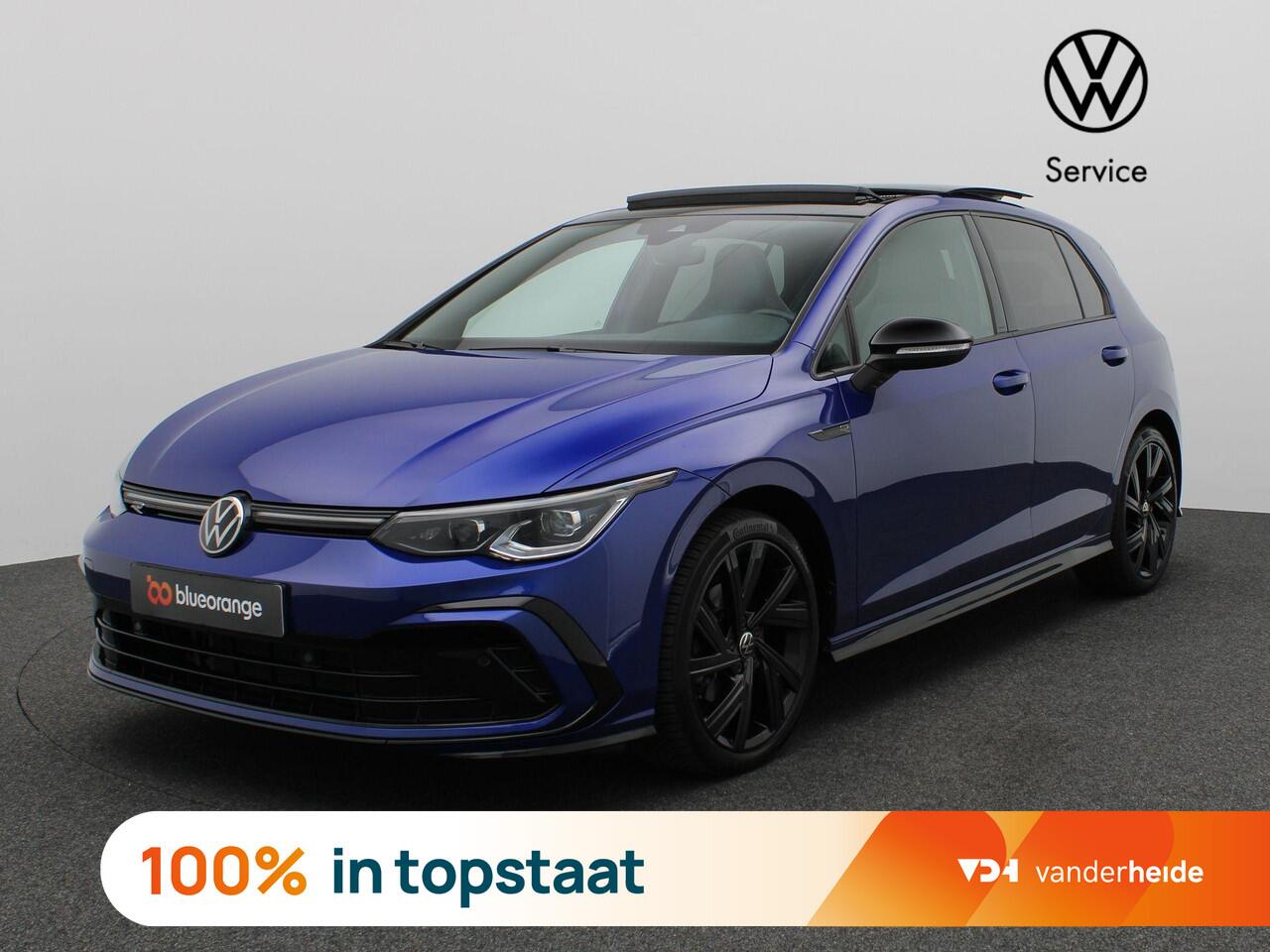 Volkswagen GOLF 1.5 eTSI R-Line Business 130PK DSG Matrix-LED Verlichting, Pano-Schuifdak, Black Style, 3-zone Clima, Stoel-Stuurverwarming, Navi, 18" LM Velgen, Adaptieve Cruise Control, Achteruitrijcamera,
