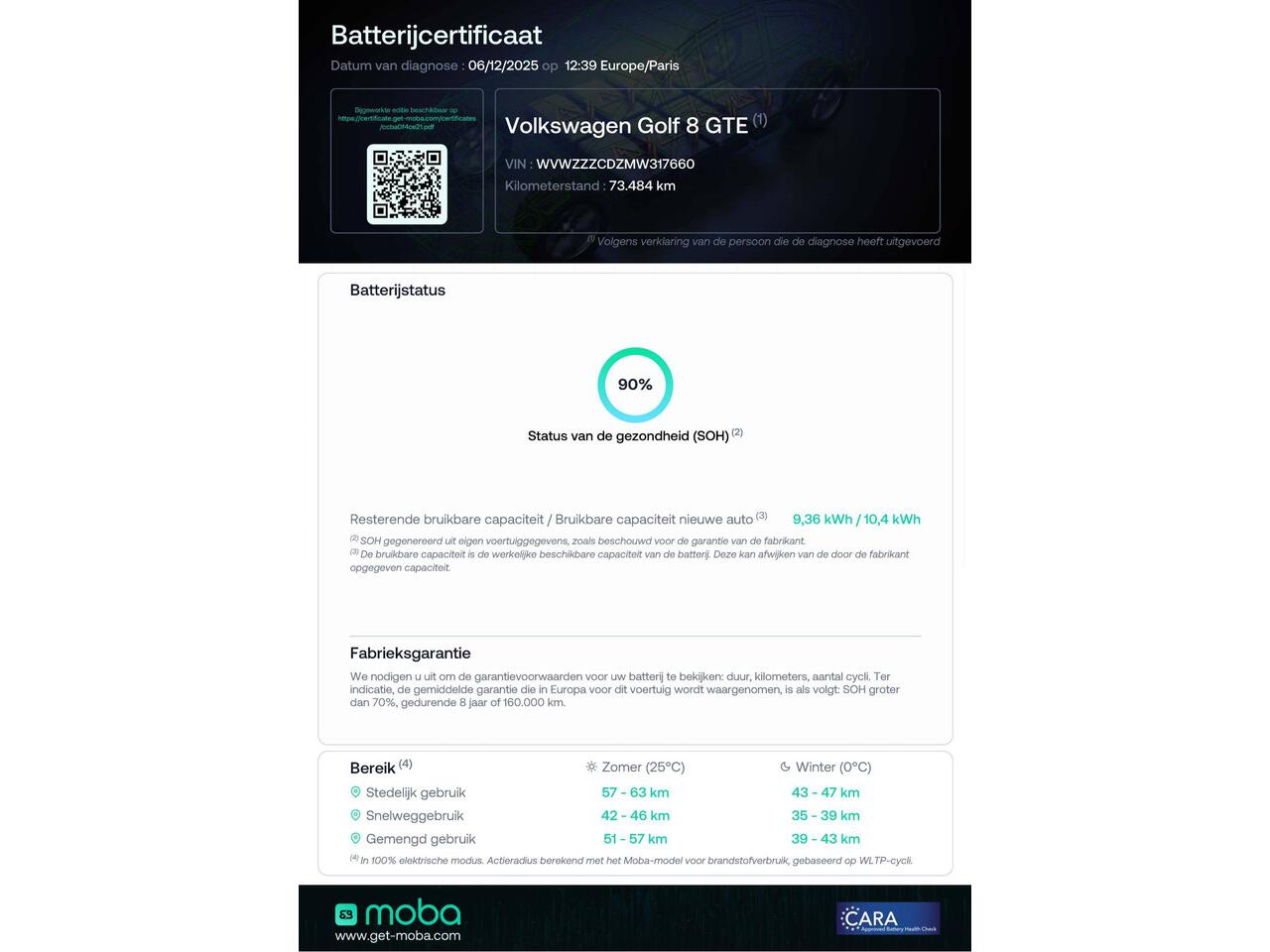 Volkswagen GOLF 1.4 eHybrid GTE 245 PK automaat | Stoel- Stuurverwarming | Travel Assist | 18 inch IQ Light, Navigatie, Sfeerverlichting, Adaptive Cruise, Carplay, Privacy glas