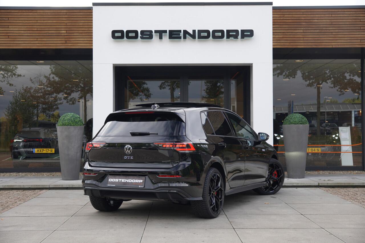 Volkswagen GOLF 1.5/272pk eHybrid GTE|2025|Panoramadak|Leer+Memory|Matrix LED|Trekhaak|19"Blackstyle|Cruise+ACC|PDC+Assist+Camera|LED-Mistlampen|VOL!