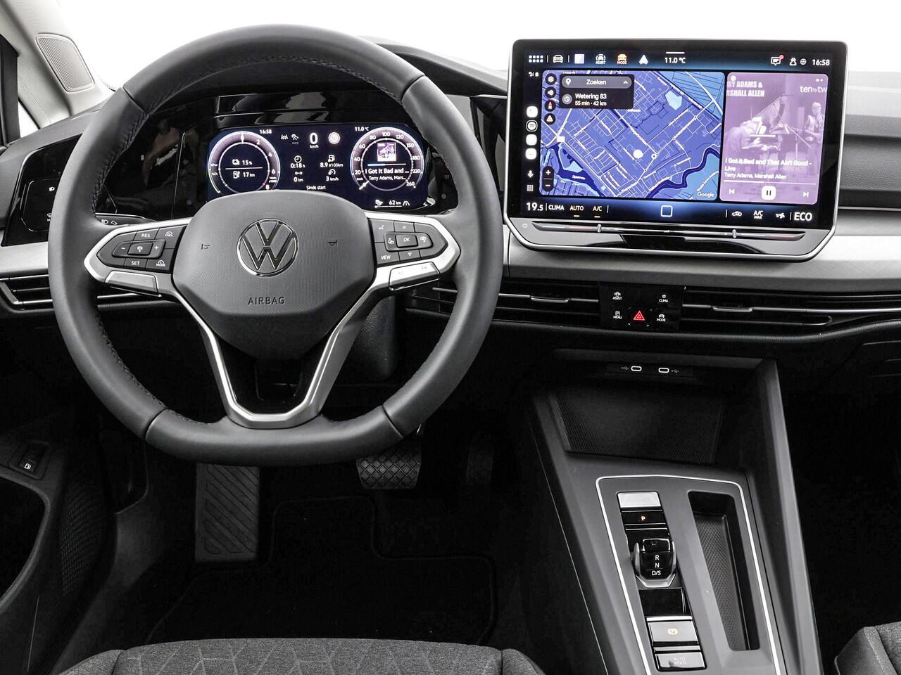 Volkswagen GOLF Life Edition 1.5 eHybrid 204 PK 6 versn. DSG PRIVATE LEASE VANAF ¤459P/M · Draadloze telefoonverbinding · Achteruitrijcamera · Voorraad OUTLET ·