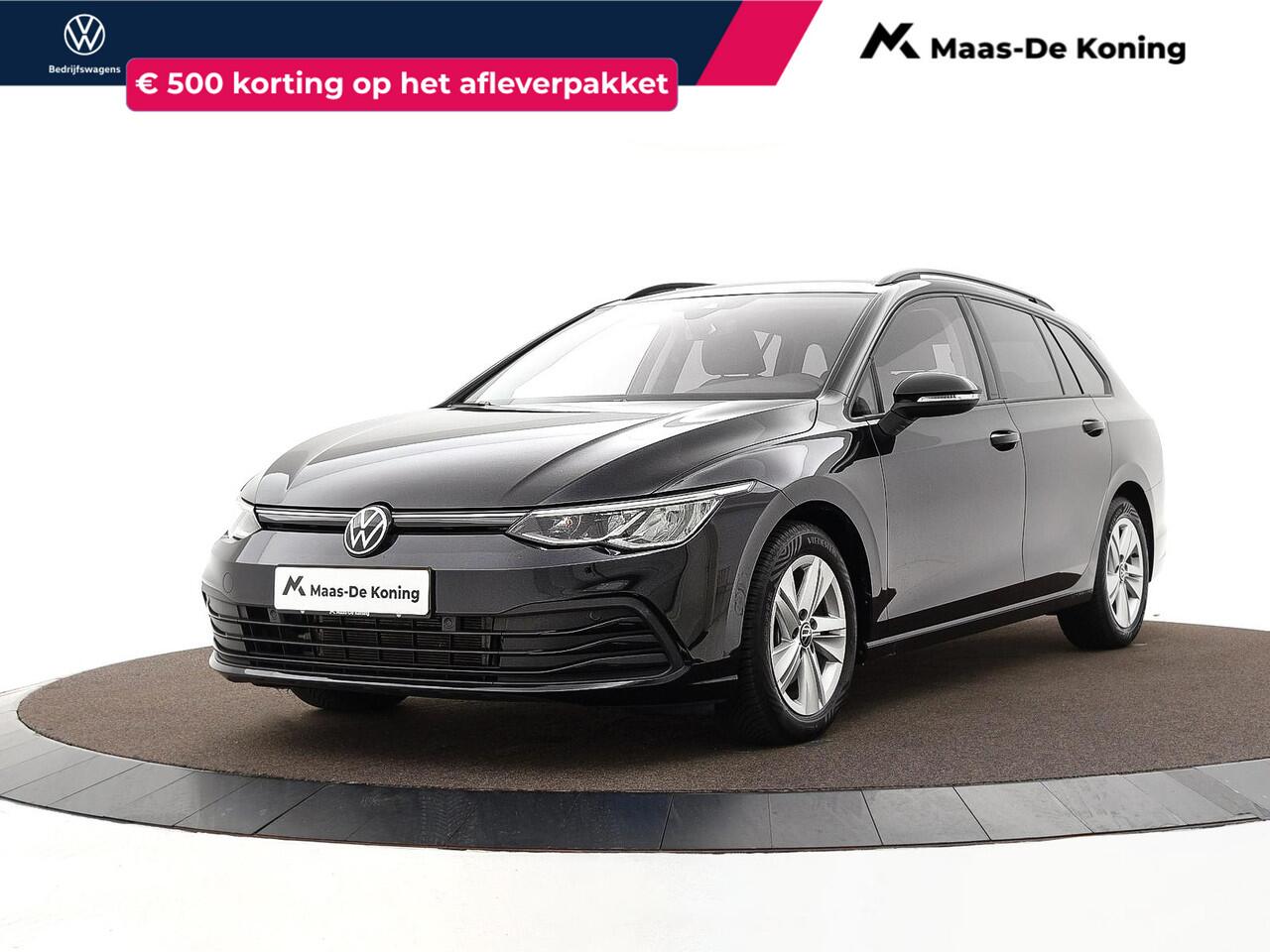 Volkswagen GOLF Variant 1.0 eTSI 110pk DSG Life · Camera · Apple/Android Car Play · Elek.Trekhaak · Sfeerverlichting · 16'' Inch · Garantie t/m 25-08-2027 of 100.000km