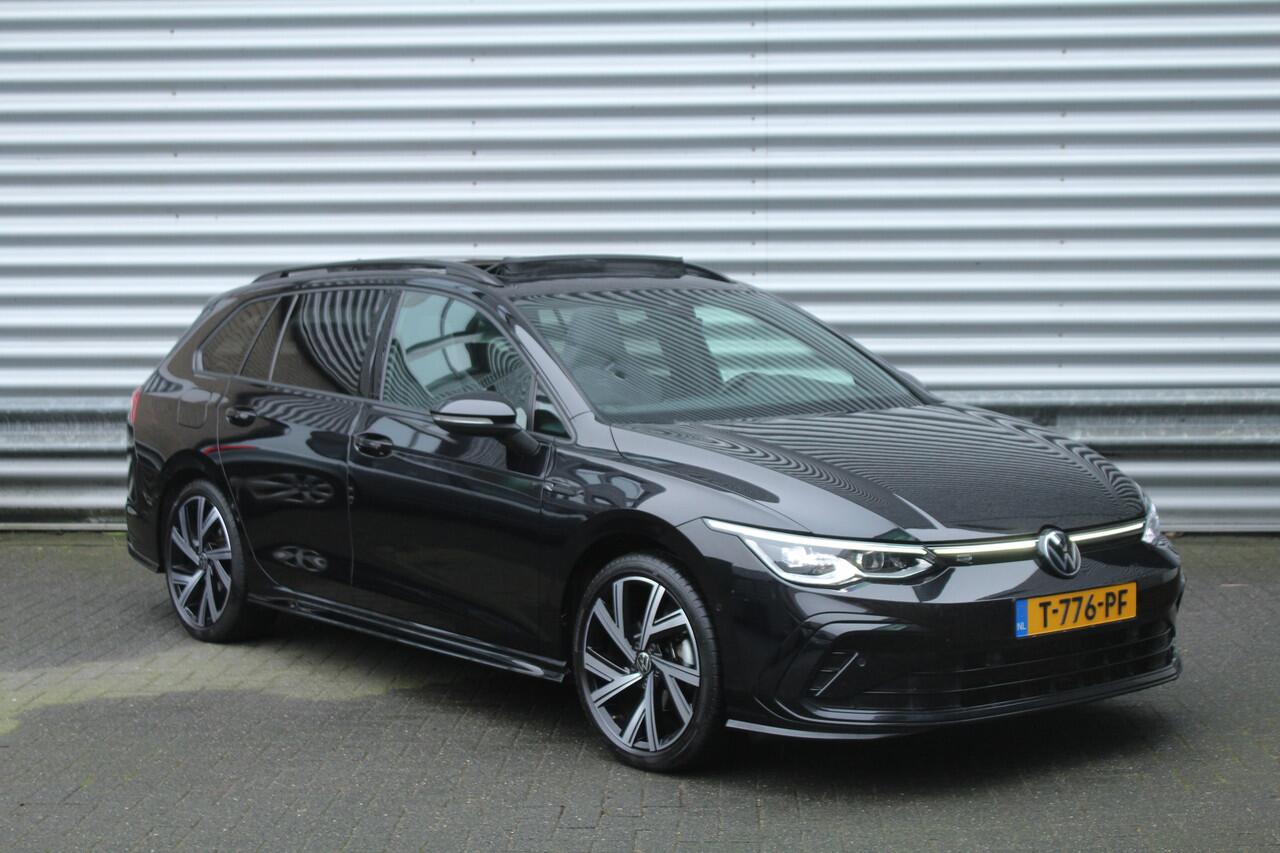 Volkswagen GOLF Variant 1.5 eTSI 150pk R-Line DSG7 Panoramadak BTW NL-Auto NAP Clima Cruise Navi Camera Keyless LED Plus 18"LMV