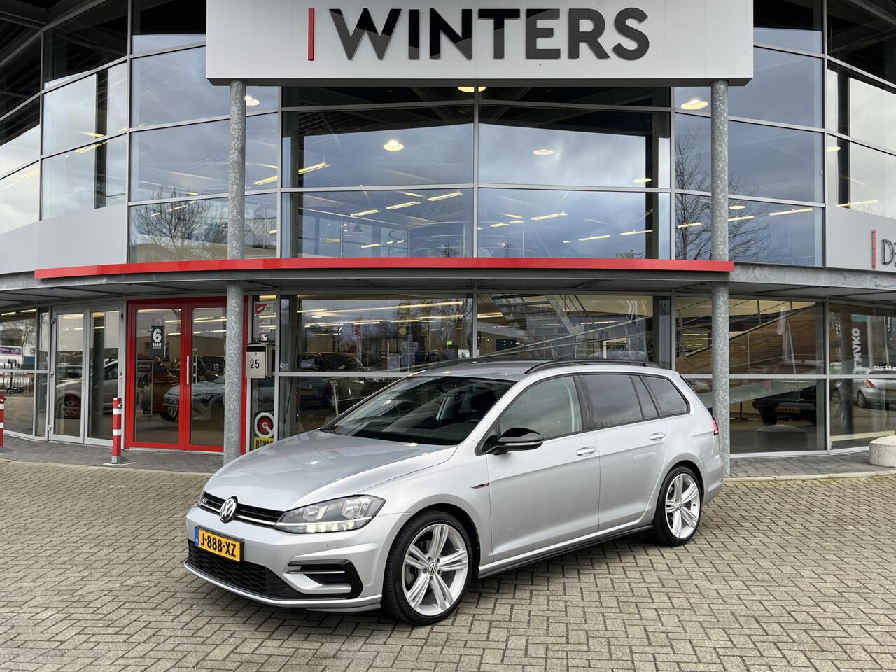 Volkswagen GOLF Variant 1.5 TSI Highline R-Line | Navigatie | Camera | Climate Control | Trekhaak | Cruise Control | Bluetooth | 18"LMV |