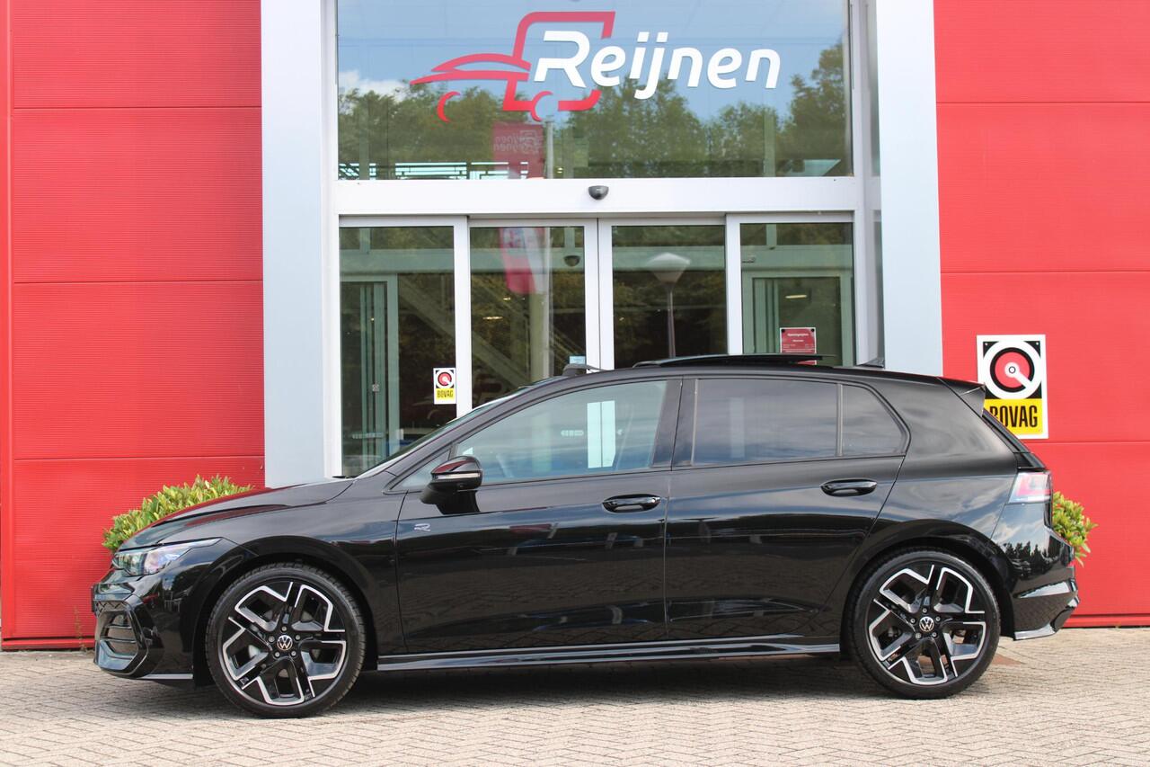 Volkswagen GOLF 8.5 1.5 eTSI 150PK AUTOMAAT R-LINE EDITION | PANORAMISCH SCHUIF/KANTEL DAK | LICHTMETALEN VELGEN 18" "YORK" | 360? CAMERA | 3-ZONE AIRCONDITIONING INCL. AIRCARE | RIJASSISTENT PAKKET O.A. ADAPTIVE CRUISE CONTROL, LANE ASSIST, DODEHOEK DETECTIE | NAVIGATIE