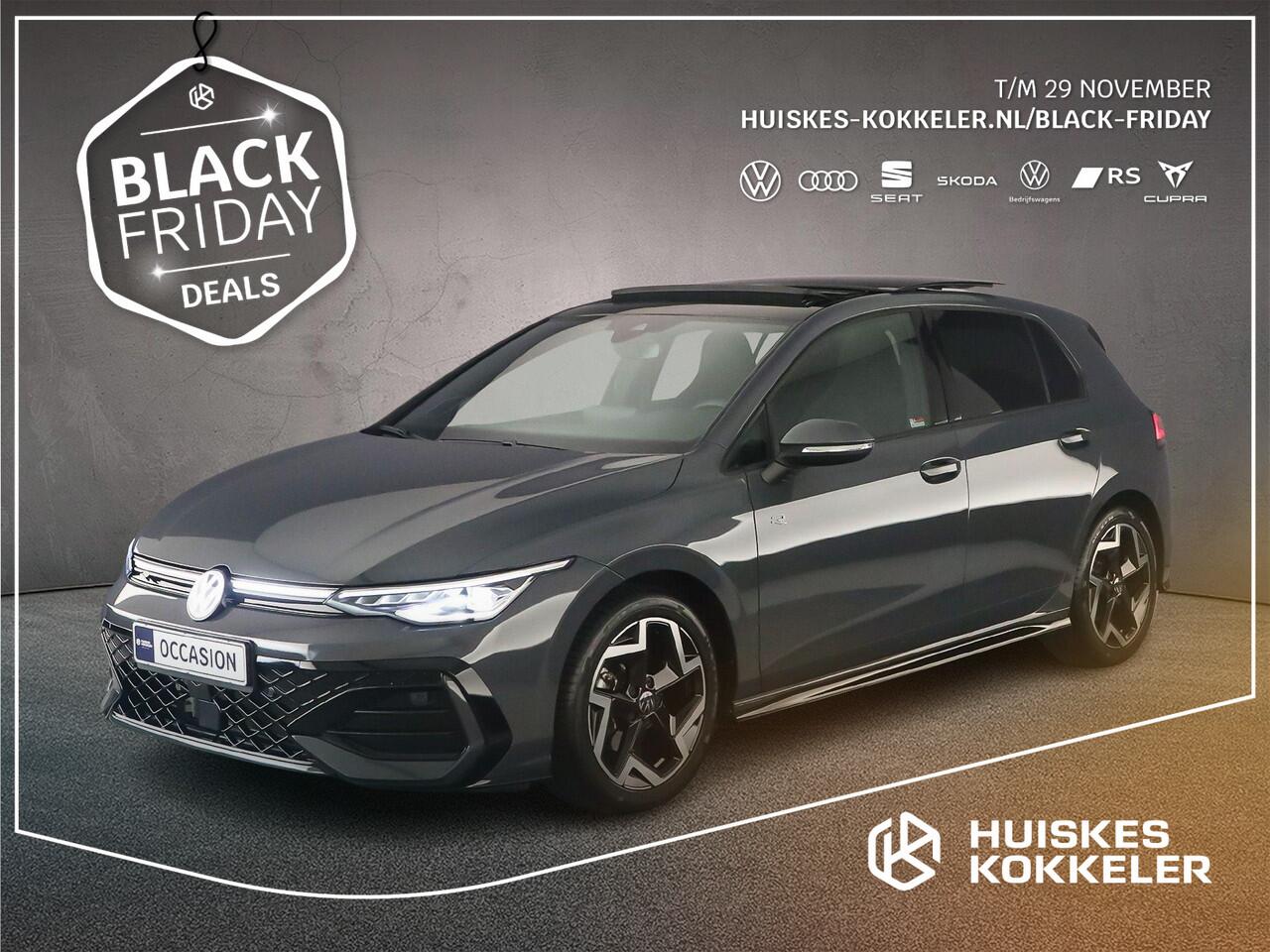 Volkswagen GOLF R-Line Edition 1.5 eTSI 150pk DSG Automaat Panoramadak, Harman Kardon audio, Adaptive cruise control, LED matrix koplampen, Navigatie