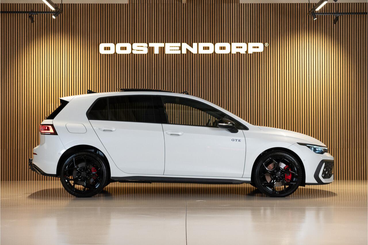 Volkswagen GOLF 1.5/272pk eHybrid GTE|2025|Panoramadak|Leer+Memory|Matrix LED|Trekhaak|19"Blackstyle|Cruise+ACC|PDC+Assist+Camera|LED-Mistlampen|VOL!