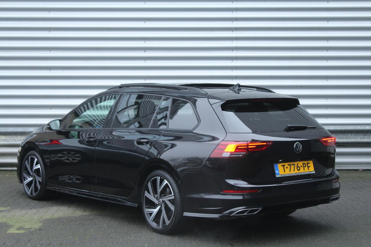Volkswagen GOLF Variant 1.5 eTSI 150pk R-Line DSG7 Panoramadak BTW NL-Auto NAP Clima Cruise Navi Camera Keyless LED Plus 18"LMV