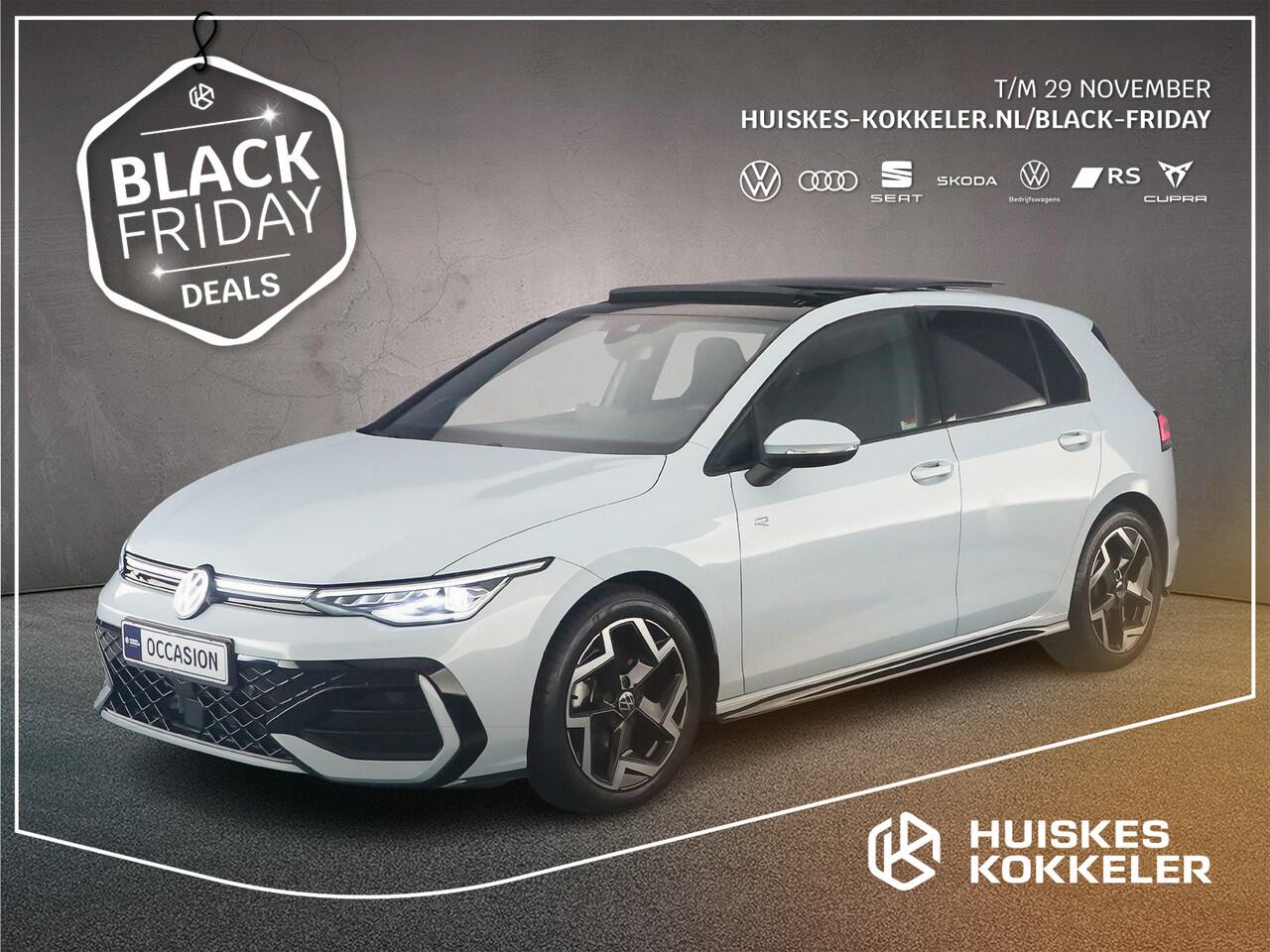 Volkswagen GOLF 1.5 eTSI R-Line Edition 150pk DSG Automaat, Panoramadak, Harman Kardon sound, Side assist, Stoelverwarming, Achteruitrijcamera, Adaptive cruise control