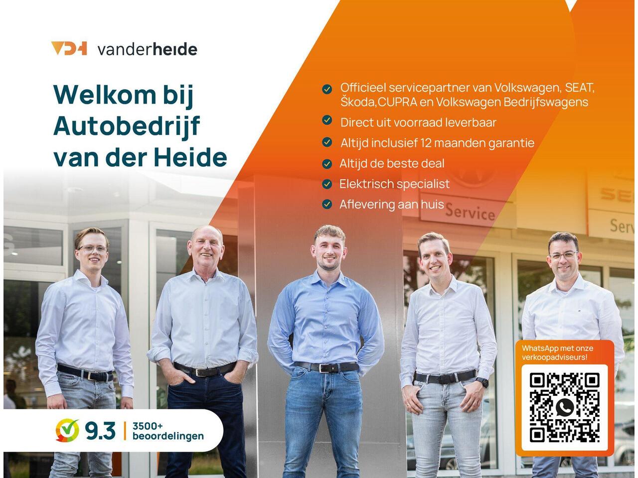 Volkswagen GOLF 1.5 eHybrid Life Edition 204PK DSG Navi via Apple Carplay/Android Auto, Achteruitrijcamera, Stoel-Stuurverwarming, Keyless, 18" LM Velgen, Adaptieve Cruise Control