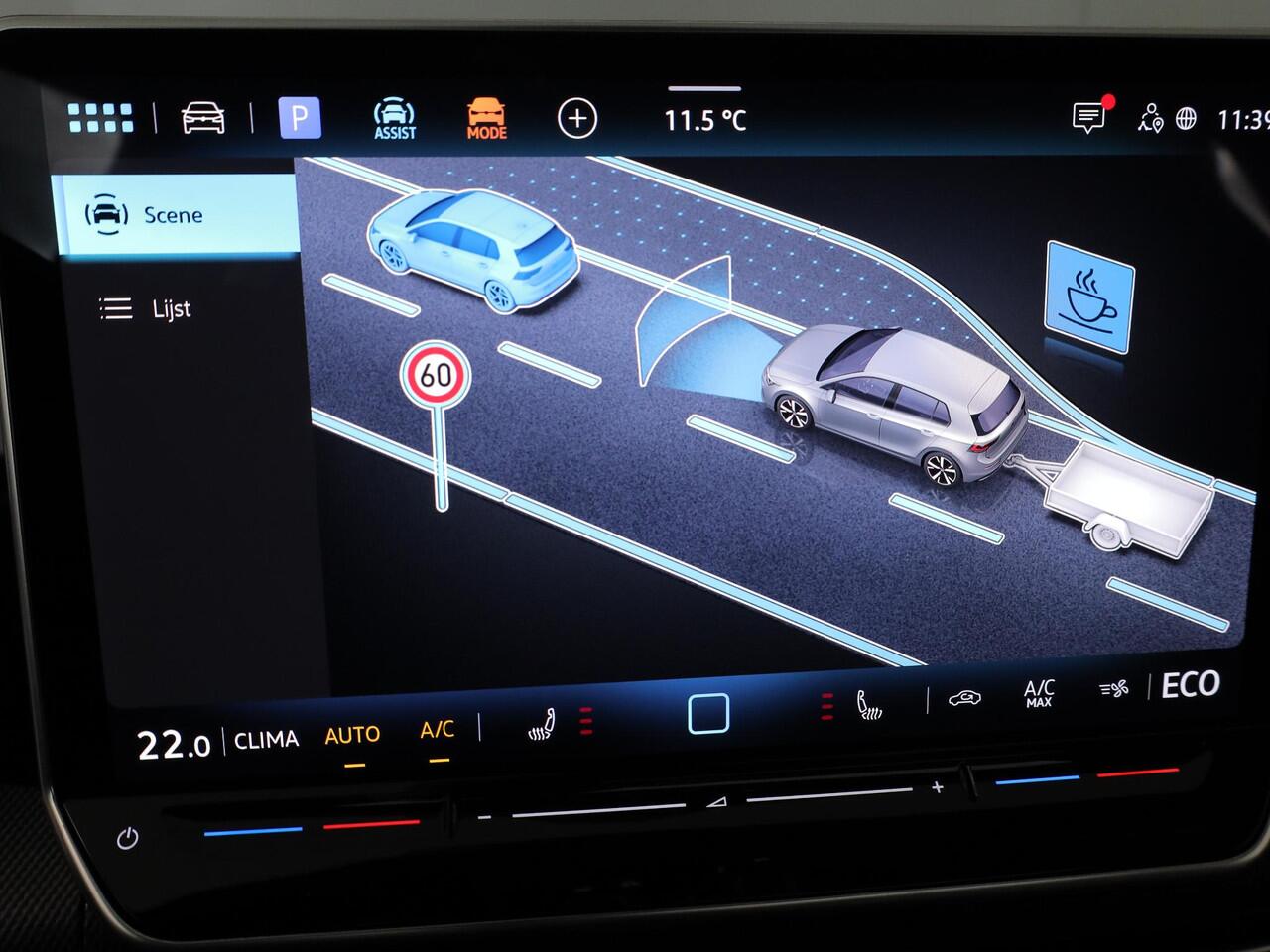 Volkswagen GOLF 1.5 eHybrid GTE 272 pk Automaat (DSG) | Verlengde garantie | Navigatie | Panoramadak | Trekhaak (wegklapbaar) | Parkeersensoren | Achteruitrijcamera | Stoelverwarming | Black Style pakket |