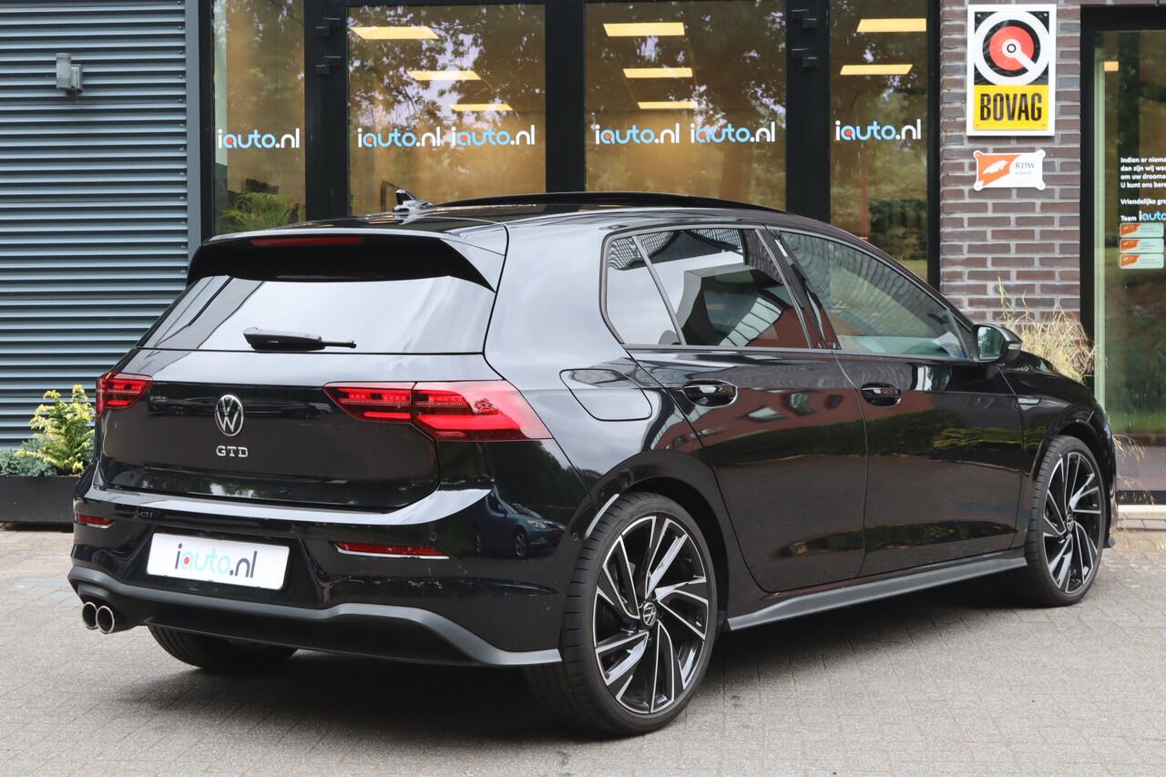 Volkswagen GOLF 2.0 TDI 147kW/200PK GTD Pano/Leder/IQ.Light/HK/Camera/Head-up/Elek. stoel/DCC/19"/Trekhaak wegkl.