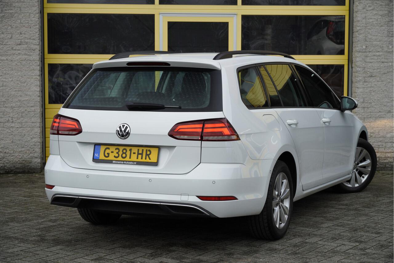 Volkswagen GOLF Variant 1.5 TGI CNG 131PK! Automaat Comfortline BJ2019 Lmv 16" | Led | Pdc | Elek. trekhaak | Climate control | Cruise control | Getint glas