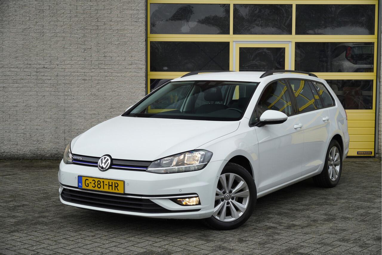 Volkswagen GOLF Variant 1.5 TGI CNG 131PK! Automaat Comfortline BJ2019 Lmv 16" | Led | Pdc | Elek. trekhaak | Climate control | Cruise control | Getint glas