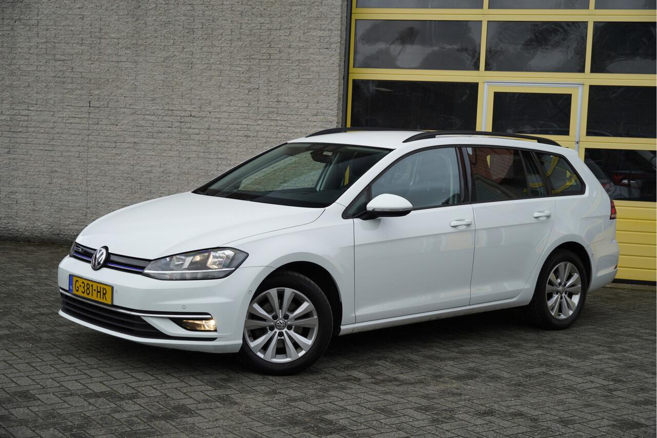 Volkswagen GOLF Variant 1.5 TGI CNG 131PK! Automaat Comfortline BJ2019 Lmv 16" | Led | Pdc | Elek. trekhaak | Climate control | Cruise control | Getint glas