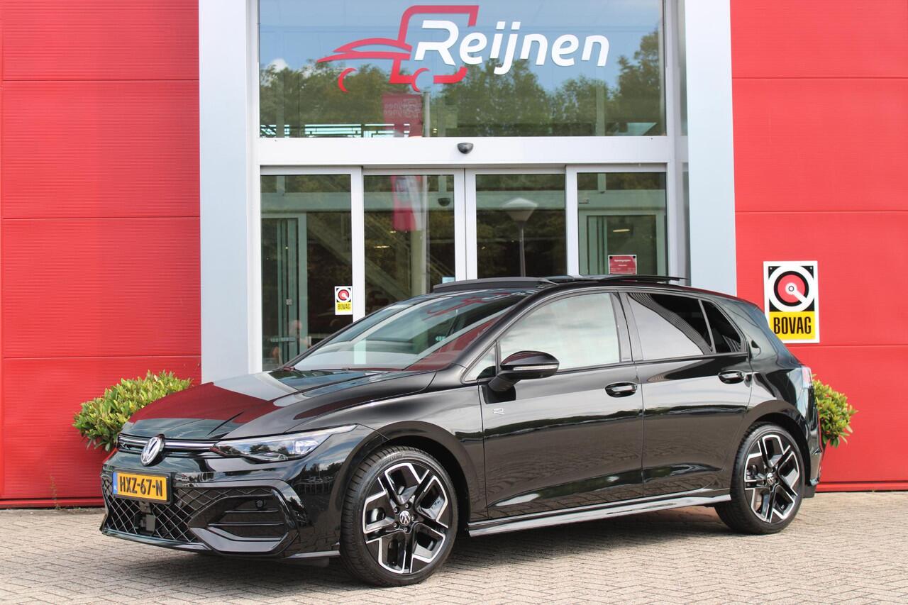 Volkswagen GOLF 8.5 1.5 eTSI 150PK AUTOMAAT R-LINE EDITION | PANORAMISCH SCHUIF/KANTEL DAK | LICHTMETALEN VELGEN 18" "YORK" | 360? CAMERA | 3-ZONE AIRCONDITIONING INCL. AIRCARE | RIJASSISTENT PAKKET O.A. ADAPTIVE CRUISE CONTROL, LANE ASSIST, DODEHOEK DETECTIE | NAVIGATIE